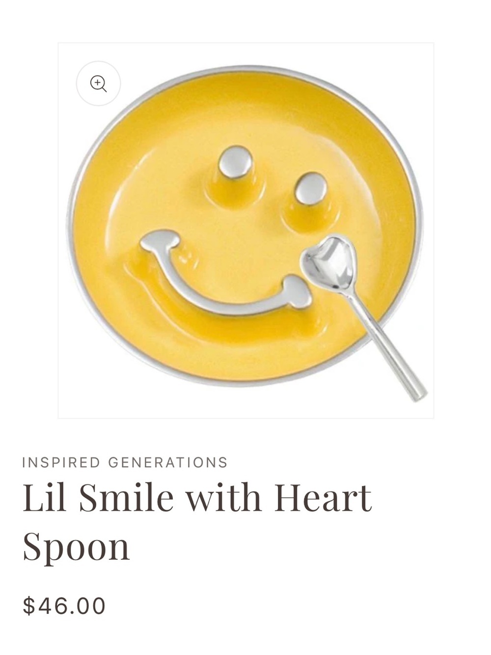 Inspired Generations - Lil Smile with Heart Spoon - Picture 3 of 3